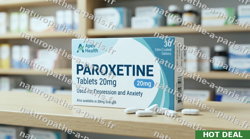 Bon plan Paroxétine en France | 0,68€ le comprimé livré