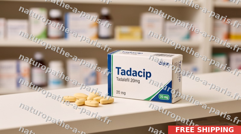 Tadacip 20mg — votre traitement Tadalafil livré en France sous 48h