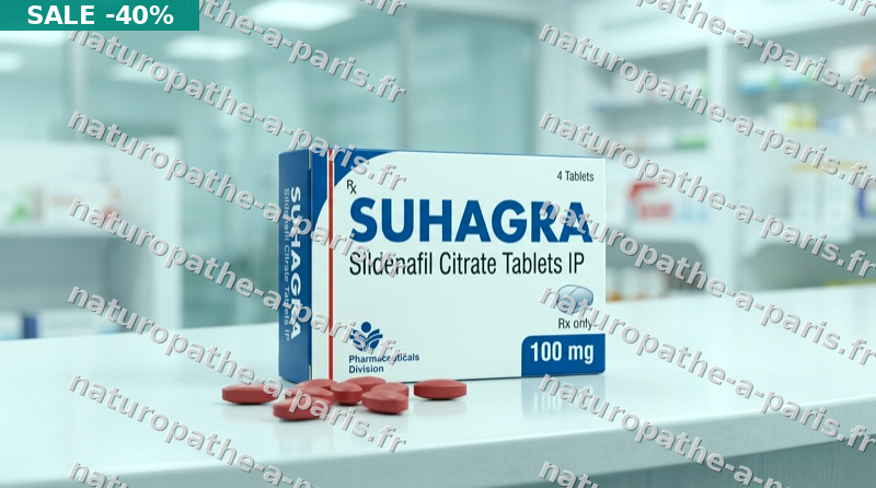 Suhagra à Bordeaux — 0,40€ seulement par comprimé