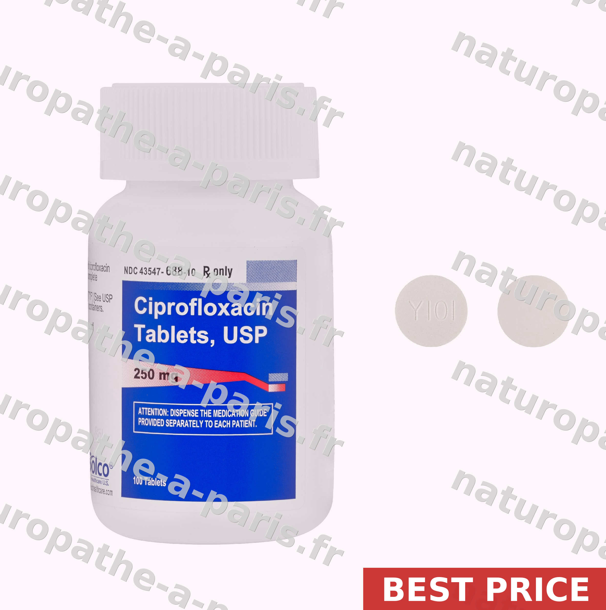 Cipro 250mg dès 0,24€ le comprimés en France — satisfaction ou remboursement