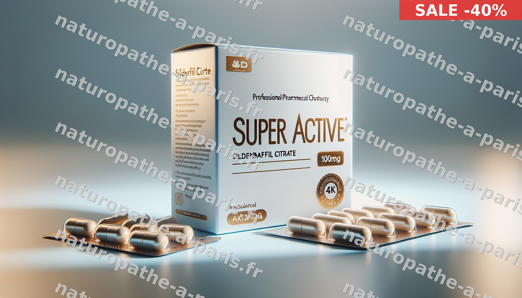 Fiche complète Viagra Super Active 100mg : indications et meilleur prix